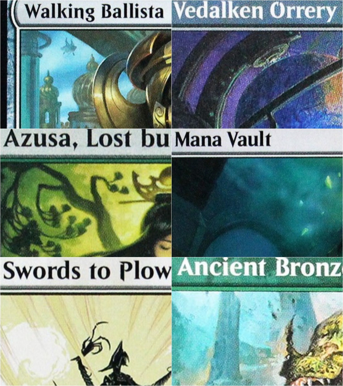 Board Game Vault - Holo [Mana Vault/Icetill Explorer/Barrowgoyf /Smothering Tithe]