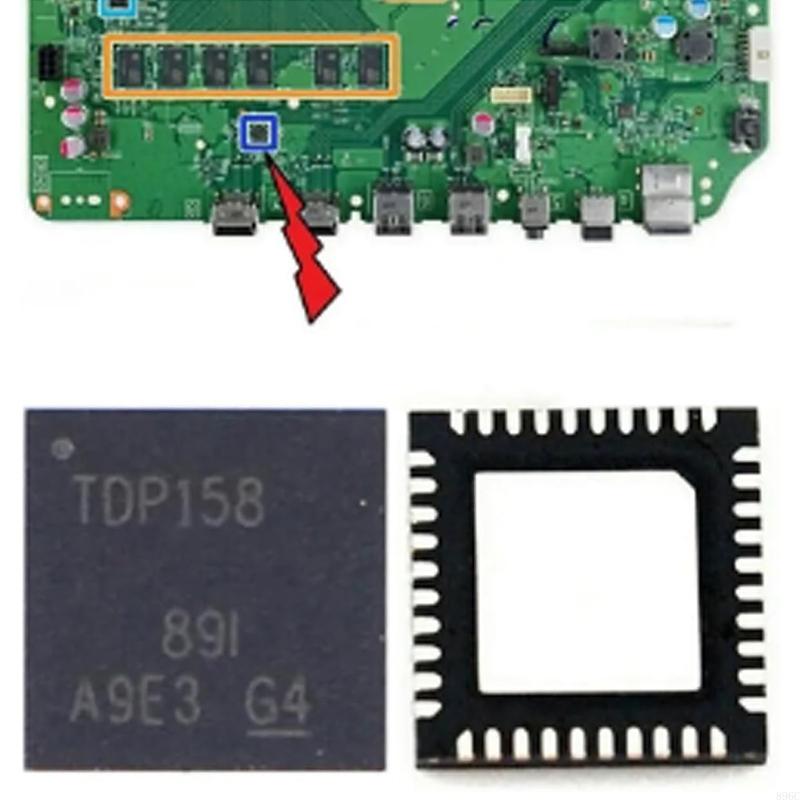 Board Game Video Games - TDP158 Video Output Repair Replacement IC