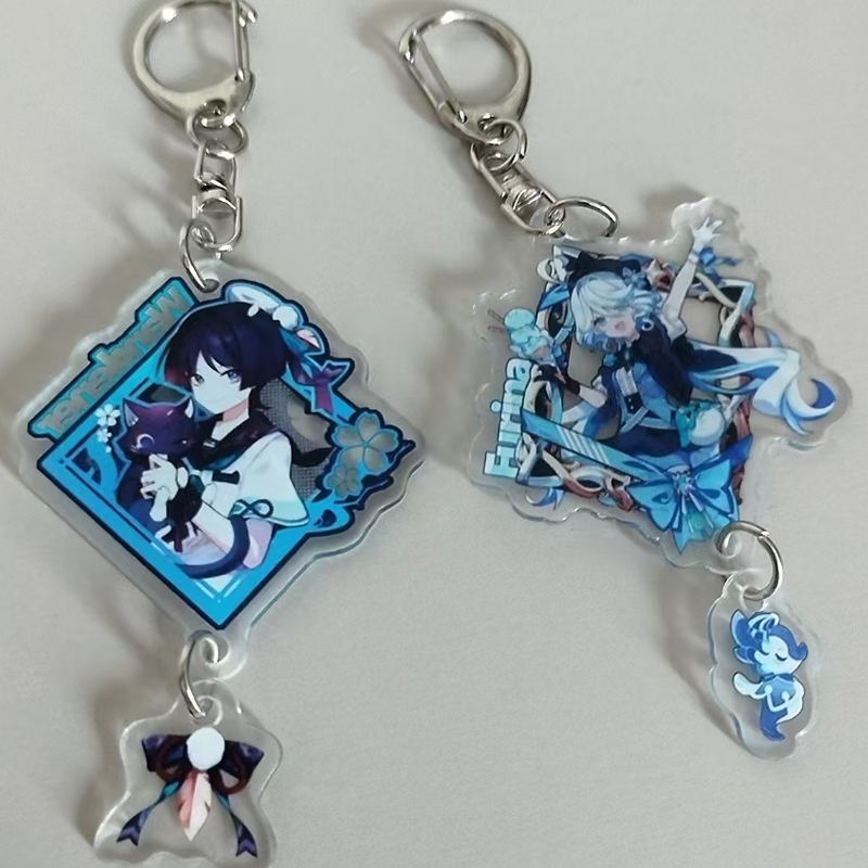 Board Game Pandemic - 2Pcs/Lot Game Key Chain Ring Cute