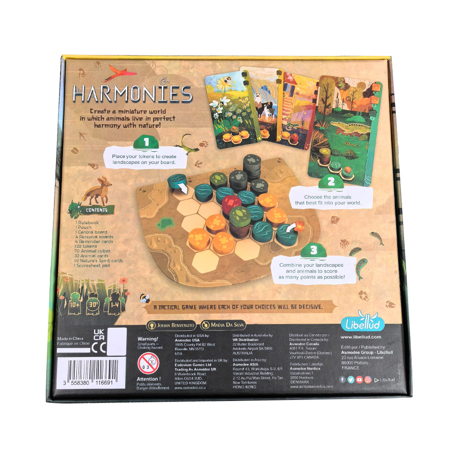 Harmonies  Board Games Creatio - Board Game Harmonies ulasan dan harga