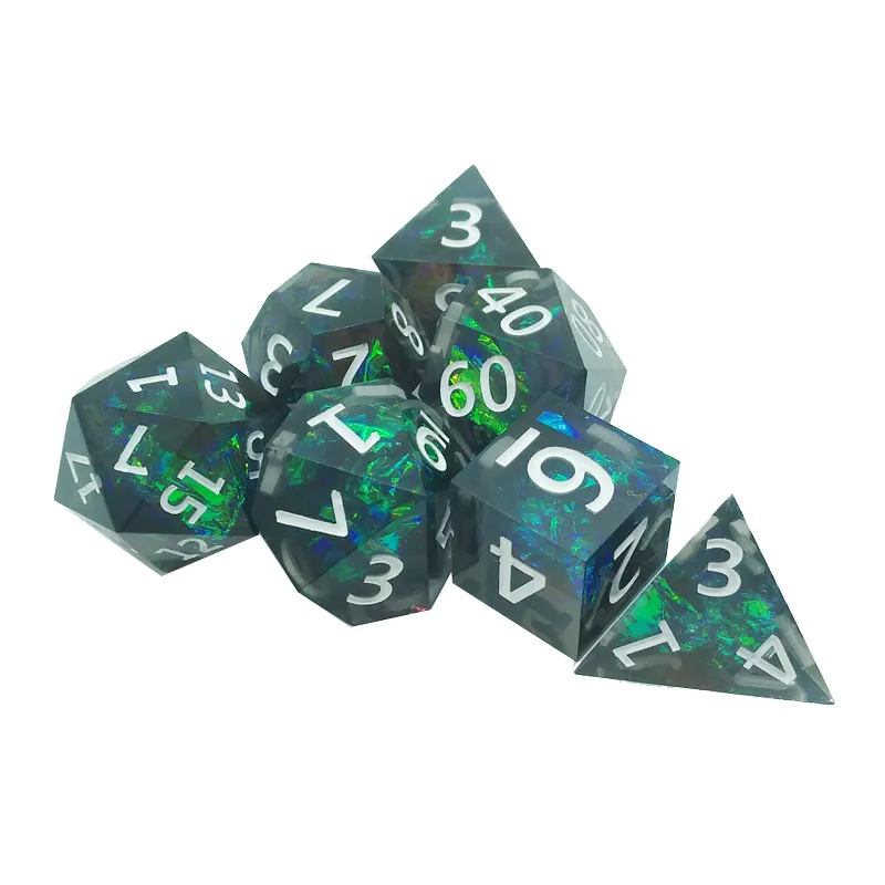 7PCS resin sharp polyhedral di - Board Game Pandemic ulasan dan harga
