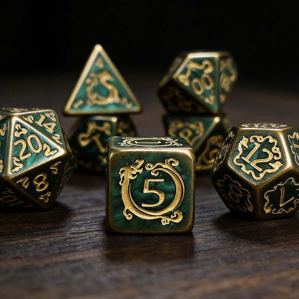 DND Dice 7Pcs/set Dragon Patte - Board Game Pandemic ulasan dan harga
