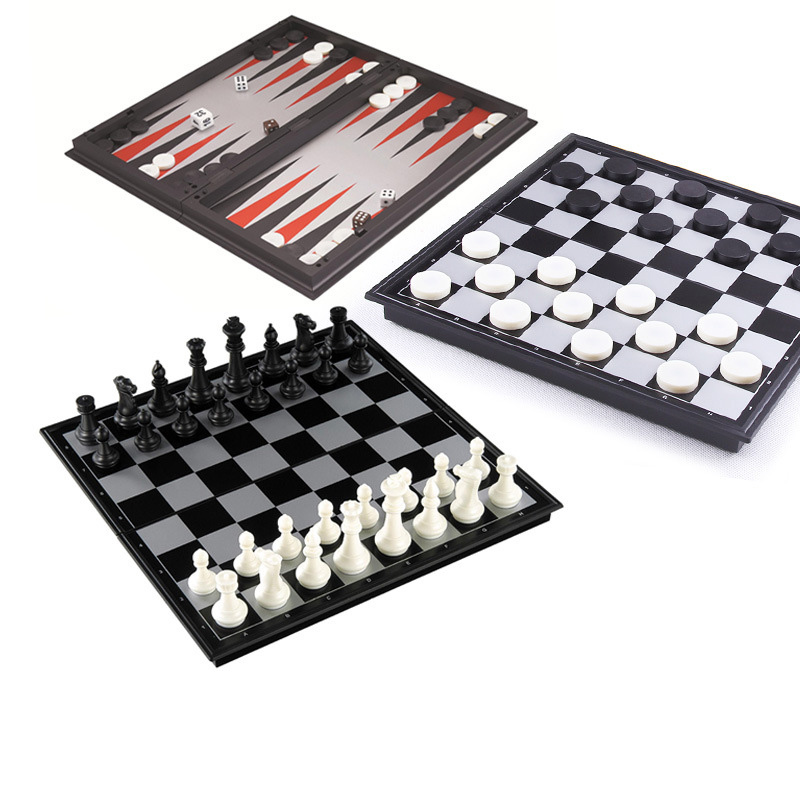 Foldable Magnetic Chess 25CM C - Board Game Quacks ulasan dan harga
