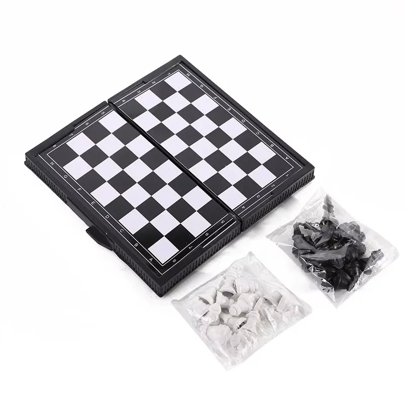 Mini Magnetic  Chess Set  Fold - Board Game Quacks ulasan dan harga