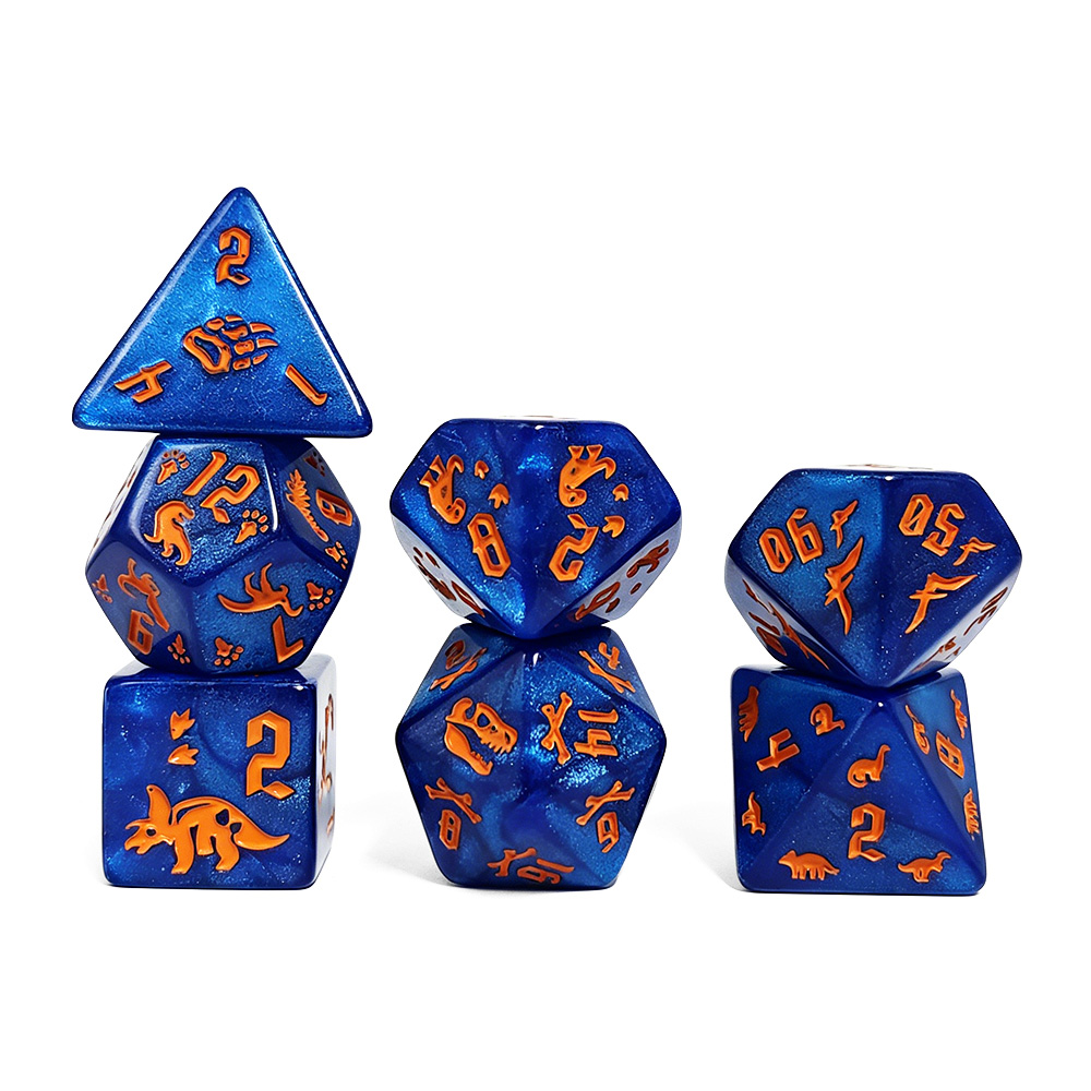 7Pcs Jurassic Ocean Blue Dinos - Board Game Pandemic ulasan dan harga