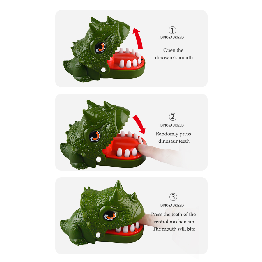 Dinosaur Teeth Biting Finger T - Board Game Arena ulasan dan harga