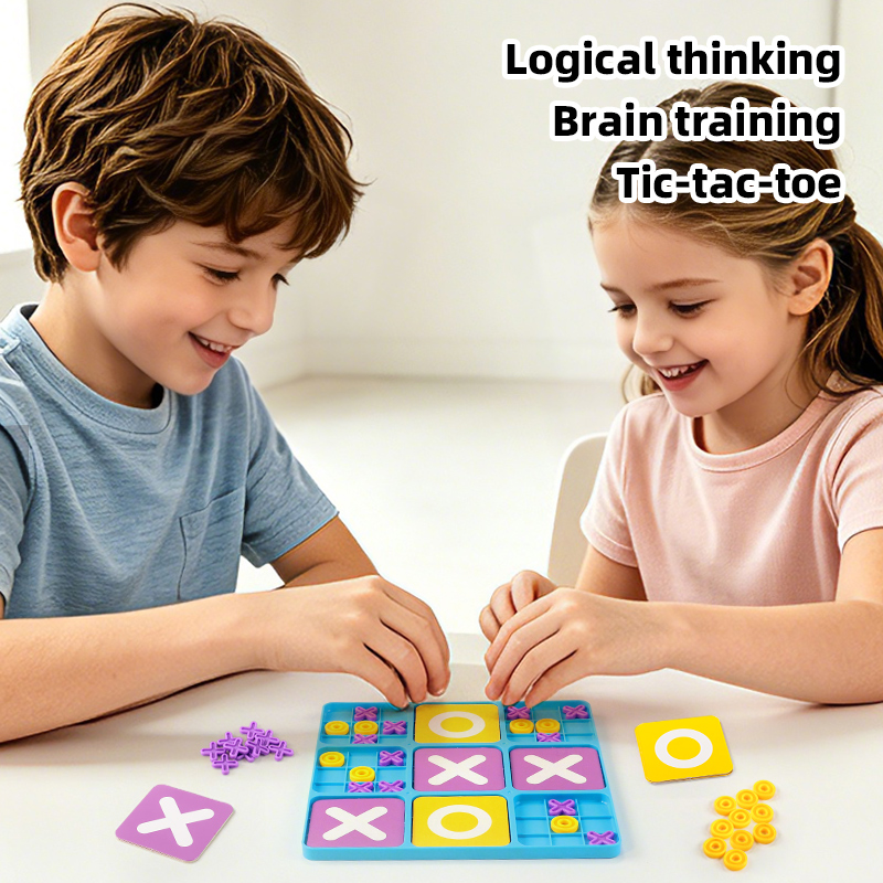 Colorful Battle Xo Tic-Tac-Toe - Board Game Quacks ulasan dan harga