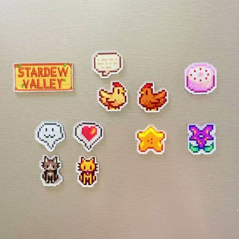 Stardew Valley Farm Cat Chicke - Board Game Logo ulasan dan harga