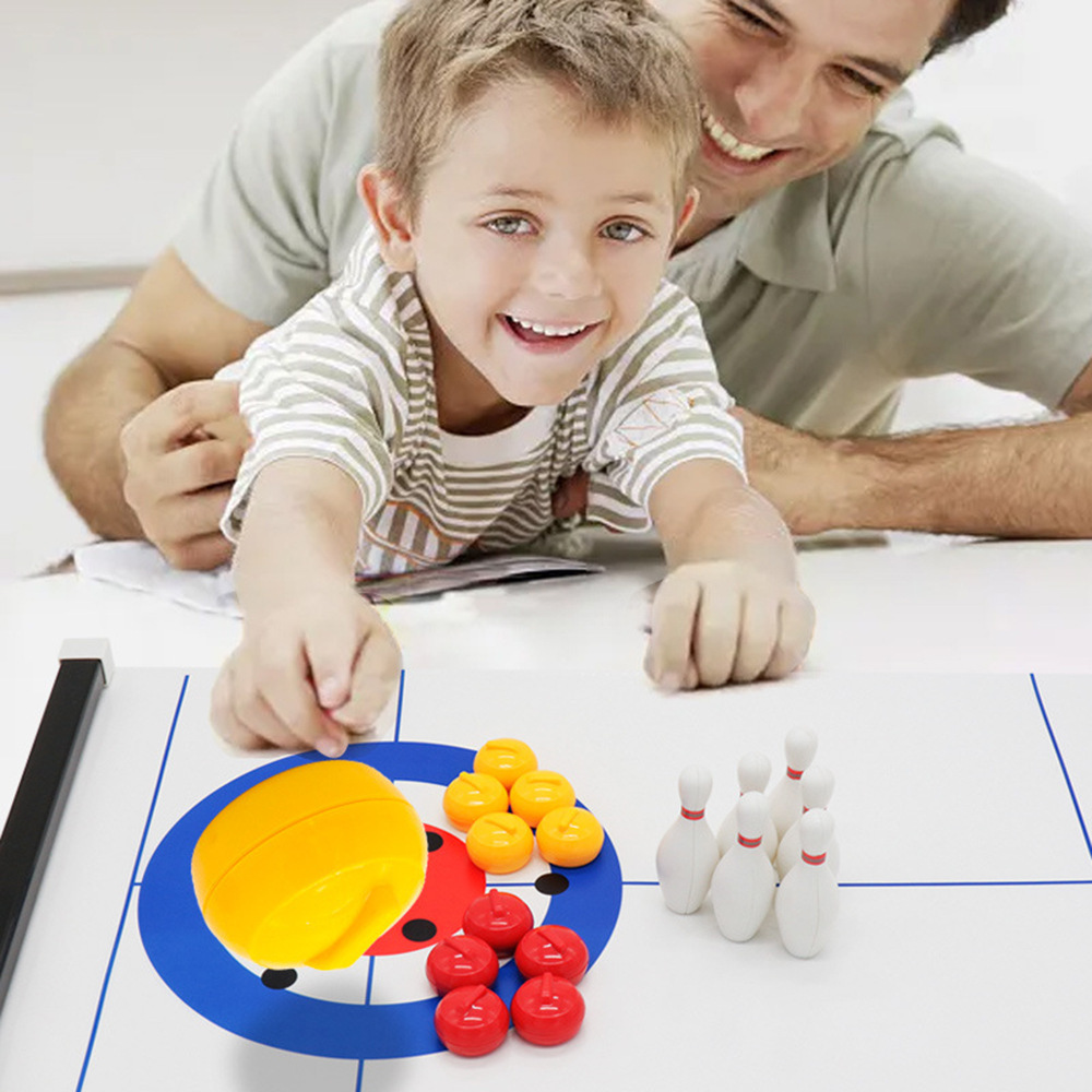 New Mini Curling&Bowling Table - Board Game Arena ulasan dan harga