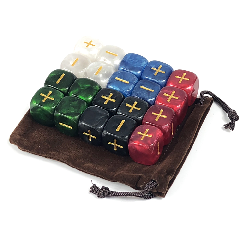 Fate Dice with Bag 20pcs for B - Board Game Arena ulasan dan harga