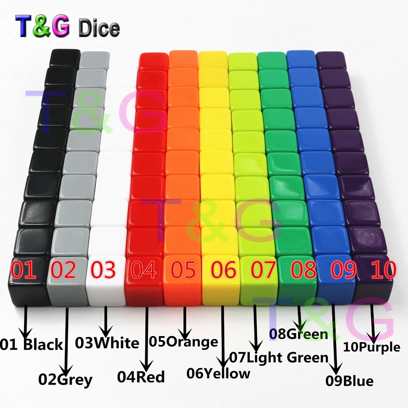 T&G 16mm Customized D6 Dice Lo - Board Game Logo ulasan dan harga