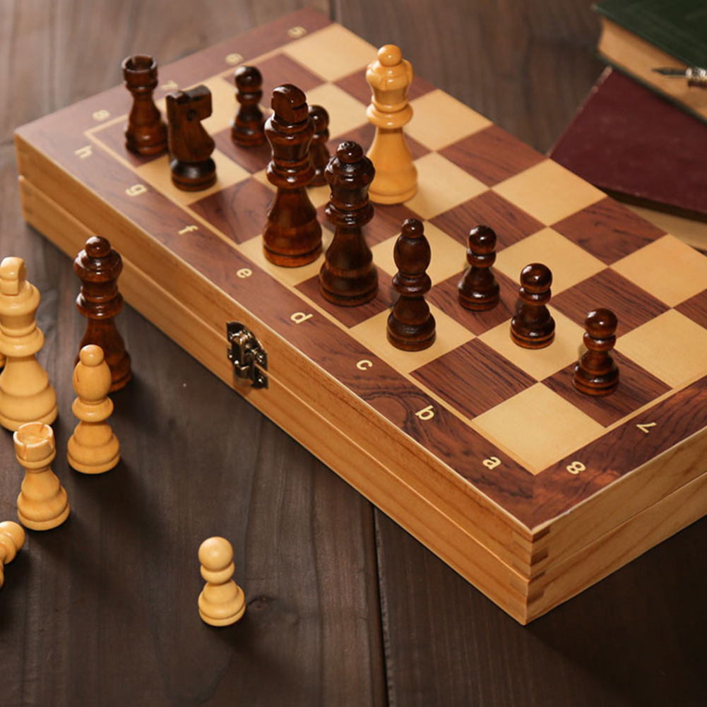 29x29cm Large Chessboard Devel - Board Game Quacks ulasan dan harga