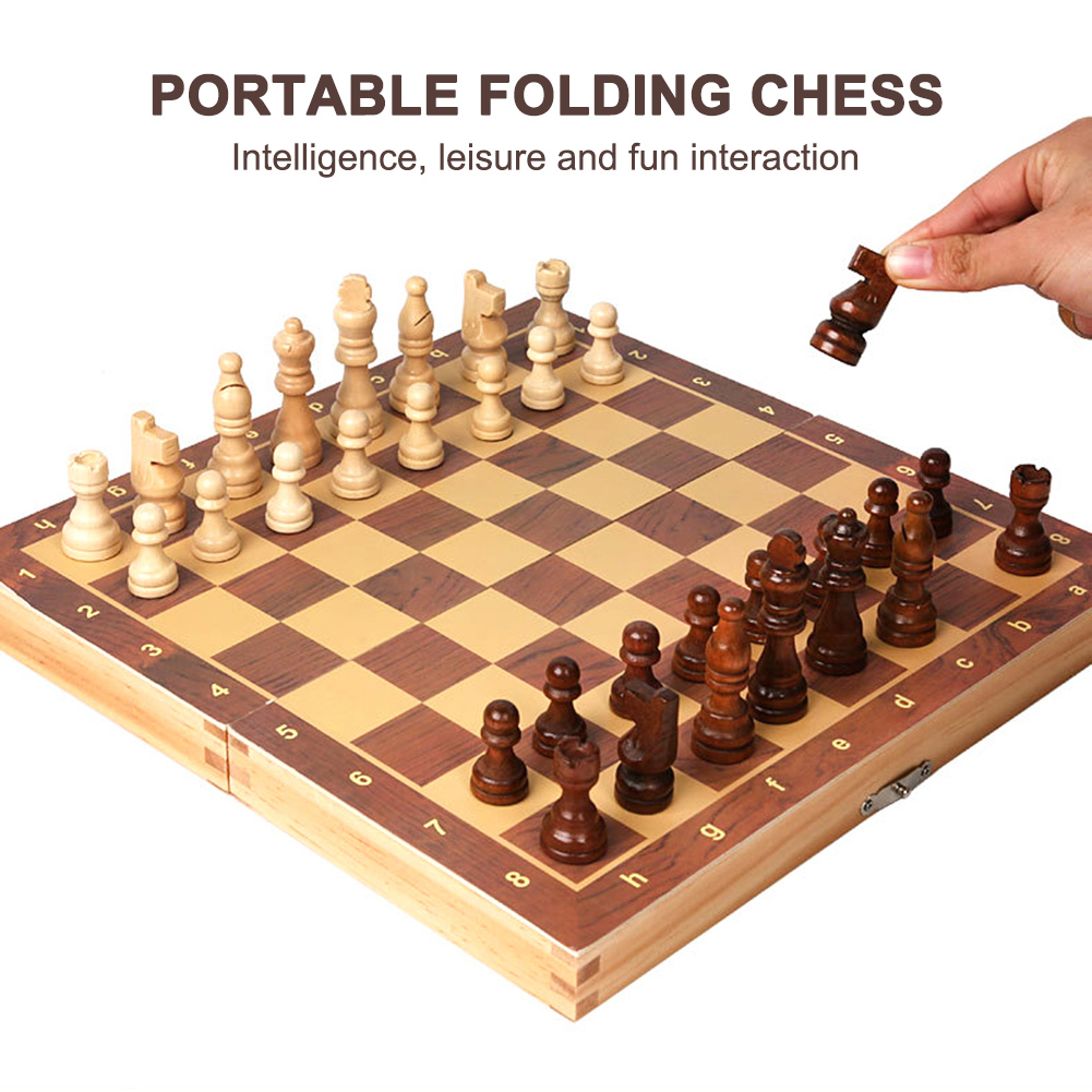 29x29cm Large Chessboard Devel - Board Game Quacks ulasan dan harga