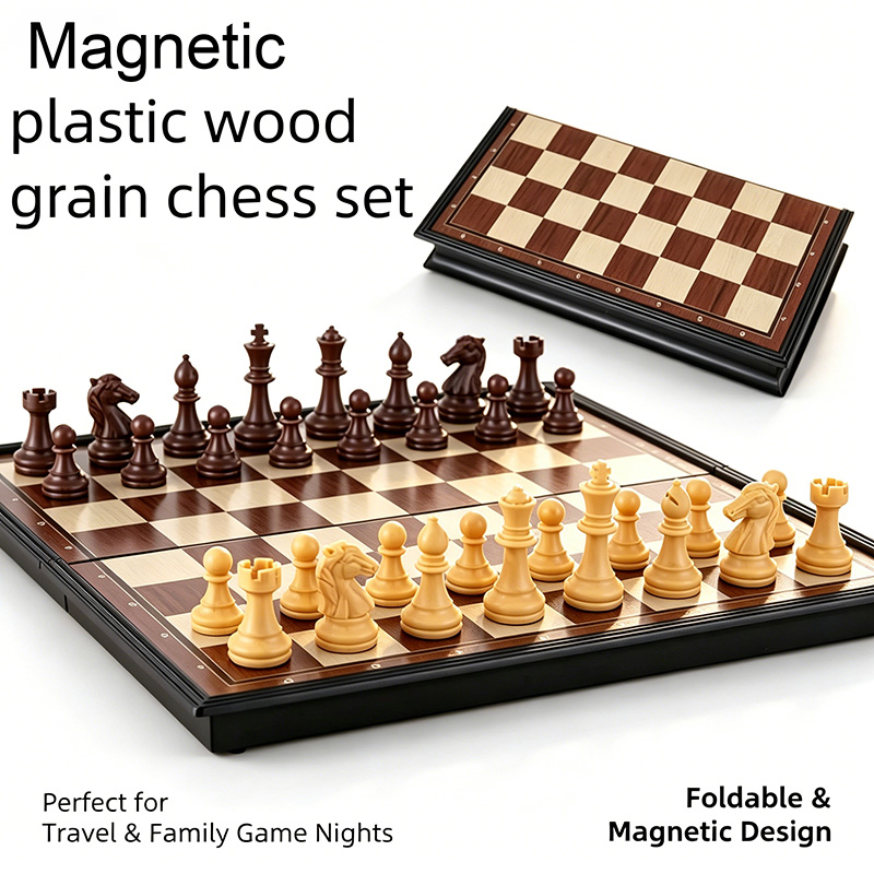 24CM Foldable Magnetic Chess G - Board Game Quacks ulasan dan harga