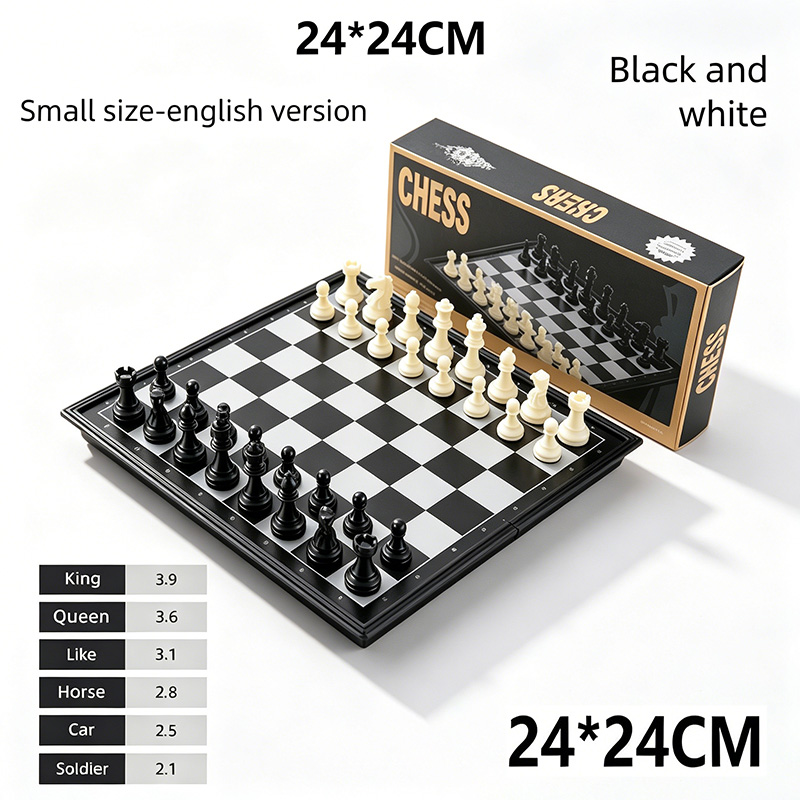 24CM Foldable Magnetic Chess G - Board Game Quacks ulasan dan harga