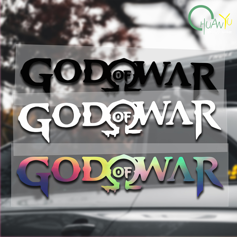God of War Game Logo Car Stick - Board Game Logo ulasan dan harga