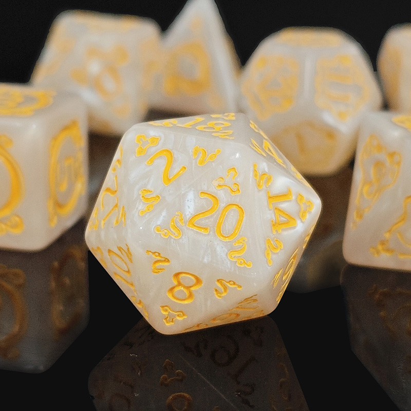 7pcs DND Dice 7Pcs/set Dragon  - Board Game Pandemic ulasan dan harga