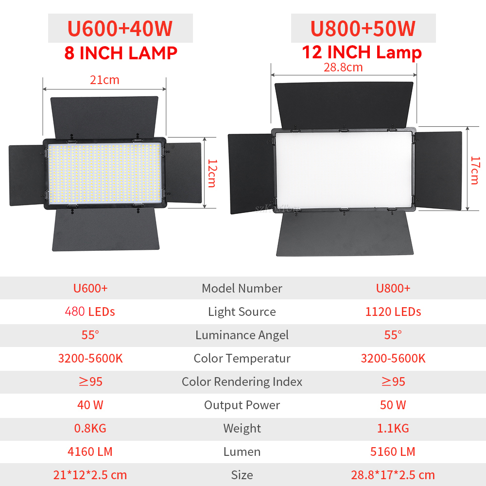 U800 U600 LED Photo Studio Vid - Board Game Video Games ulasan dan harga